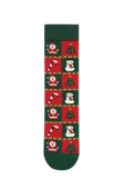 Goma Goma Socks Yılbaşı Temalı Noel Baba ve Kurabiye Desenli 4’lü Yılbaşı Çorap Seti thumbnail 4
