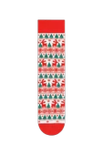 Goma Goma Socks Geyik, Kurabiye ve Kardan Adam Desenli 4’lü Yılbaşı Çorap Seti thumbnail 5