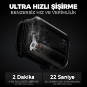 NOCO AX65 12V Lityum 2000Amp Akıllı Akü Takviye + Pompa + Powerbank + Led Lamba thumbnail 8