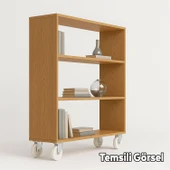 Döner Tablalı 125" Kemik Teker Vidali Kolay Montajlı Sessiz Dayanıklı Mobilya Sehpa Tekerleği thumbnail 3