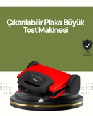 Profesyonel 2000W Tost Makinesi – Ayarlanabilir Termostat ve Çıkarılabilir Plaka thumbnail 1