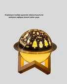 USB Mini Hava Nemlendirici ve Projeksiyon Lamba – Taşınabilir, Sessiz, Dekoratif Aromaterapi Cihazı - 3