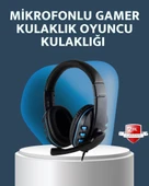 Stereo Mikrofonlu Kablolu Oyun Kulaklığı – Konforlu ve Net Ses İletimi - 1