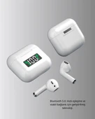 Kablosuz TWS Bluetooth 5.0 Kulaklık – Dokunmatik Kontrol, LED Göstergeli - 4
