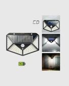 100 LED Güneş Enerjili Bahçe Lambası – PIR Sensörlü, IP65 Su Geçirmez Dış Mekan Aydınlatma thumbnail 5