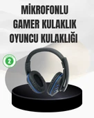 Stereo Oyun Kulaklığı – Güçlü Bas, Mikrofonlu ve Konforlu Tasarım - 1