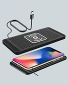 Hızlı Kablosuz Araç Şarj Cihazı – Manyetik Pad, Aşırı Isınma Korumalı thumbnail 2