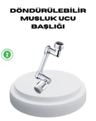 Dönebilir Musluk Başlığı – Lavabo Temizliği ve El-Yüz Yıkamada Maksimum Rahatlık thumbnail 1