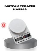 Hassas Dijital Mutfak Tartısı – 1g Doğruluk, LCD Ekran, Otomatik Kapanma thumbnail 1