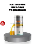 Taşınabilir Şarjlı Katı Meyve Sıkacağı – 45W Güç, 18000 RPM Hız, 400 mL Kapasite thumbnail 1