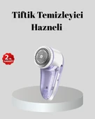 Şarjlı Tiftik Temizleyici – Çıkarılabilir Hazneli, Anti-Statik Fırçalı, USB Şarjlı thumbnail 1