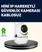 Yüksek Çözünürlüklü Hareket Takipli Kablosuz Güvenlik Kamerası – 1080P, Gece Görüşlü thumbnail 1