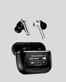 Aktif Gürültü Engelleme Kablosuz Bluetooth Kulaklık–Dijital Ekranlı, Dokunmatik ve Uzun Pil Ömürlü - 5