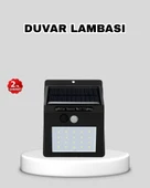 Güneş Enerjili 20 LED Hareket Sensörlü Lamba – IP65 Su Geçirmez Dış Mekan Aydınlatma thumbnail 1