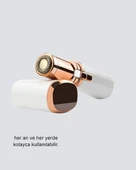 Kadınlar İçin Yüz ve Kaş Epilatörü – Hassas Cilt Dostu, Pil ile Çalışan, Taşınabilir ve Şık Tasarım thumbnail 3
