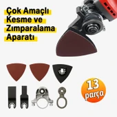 Metal Çok Amaçlı Kesme Zımparalama Aparatı M14 Uyumlu 115 mm Spiral Adaptör 13 Parça thumbnail 3
