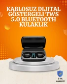 1800 mAh Güçlü Şarj Kutusu ile Bluetooth Kulaklık Seti - 1