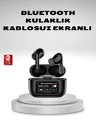 Aktif Gürültü Engelleme Kablosuz Bluetooth Kulaklık–Dijital Ekranlı, Dokunmatik ve Uzun Pil Ömürlü - 1