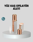 Kadınlar İçin Yüz ve Kaş Epilatörü – Hassas Cilt Dostu, Pil ile Çalışan, Taşınabilir ve Şık Tasarım thumbnail 1