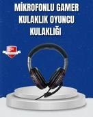 Bilgisayar Oyuncu Kulaklığı – Yumuşak Pedli, Dayanıklı İpli Kablo - 1