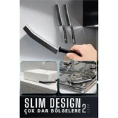 İnce Sert Kıllı Çok Dar Bölge Fırçası - Mutfak Banyo Fırçası 2 ADET thumbnail 2