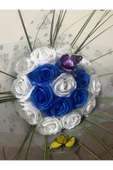 KAYZEN Mavi beyaz gül Buket’i thumbnail 4
