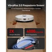 Roborock S8 Maxv Ultra Akıllı Robot Süpürge Beyaz - 5