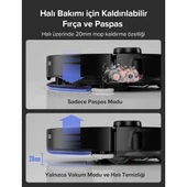 Roborock S8 Maxv Ultra Akıllı Robot Süpürge Siyah - 4