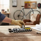 Profesyonel 1/2" Lokma Anahtar Seti 20 Parça Profesyonel Çok Amaçlı Tamir Bakım Lokma Takımı thumbnail 4