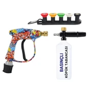 Coofbe Bosch Aquatak Serisi ile Uyumlu 5 Nozzle Set Bosch Basınçlı Araç Yıkama Tabancası Seti Basınçlı Yıkama Makinesi Bear thumbnail 5