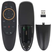 G10 Android-Windows-Linux-TV Box-Mac OS Uyumlu 2.4 Ghz Ses Komutlu Wireless Air Mouse Uzaktan Kumanda thumbnail 5