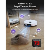 Roborock S8 Maxv Ultra Akıllı Robot Süpürge Beyaz - 6