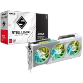 ASROCK AMD Radeon RX 9060 XT OC Steel Legend 8GB GDDR6 128 Bit Ekran Kartı RX9060XT SL 8GO thumbnail 1
