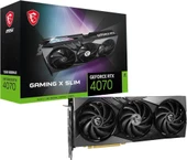 MSI RTX 4070 Gaming X Slim 12G 192 Bit GDDR6X 12 GB Ekran Kartı thumbnail 1