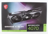 MSI RTX 4070 Gaming X Slim 12G 192 Bit GDDR6X 12 GB Ekran Kartı thumbnail 6