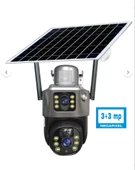 MPIA MIKA-4G 6MP 4K 4G Sim Kartlı Solar 2x12000mAH Sesli 360 PTZ Türkçe Uygulama Güvenlik Kamera - 3