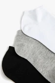 Koton Kadın Basic 3'lü Patik Çorap Seti thumbnail 3