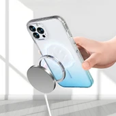 Apple iPhone 16 Pro Max Kılıf M-Safe Şarj Özellikli Zore Septik Silikon Kapak - 6