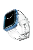 Spigen Apple Watch 45mm (Seri 9/8/7) Kılıf & Kordon Kayış Liquid Crystal Pro Crystal Clear -ACS02006 thumbnail 1