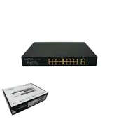 MPIA MP-POE8 8 Port 2X10/100Mbps PoE Switch 2 Uplink - 8 Port PoE Switch 120W Watt - 2