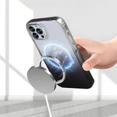 Apple iPhone 16 Pro Max Kılıf M-Safe Şarj Özellikli Zore Septik Silikon Kapak - 9