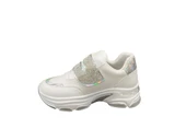 Ventes 928315Z 5 cm Topuk Boyu Ortopedik Bantlı Günlük Kadın Simli Sneaker Ayakkabı - 2