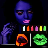 GlowPaint 6’lı Neon Boya – UV Işıkta Parlayan Makyaj Seti - 3