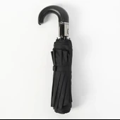 Marlux  Silver Series Tam Otomatik Deri Baston Erkek Şemsiye thumbnail 2