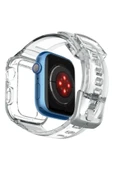 Spigen Apple Watch 45mm (Seri 9/8/7) Kılıf & Kordon Kayış Liquid Crystal Pro Crystal Clear -ACS02006 thumbnail 2