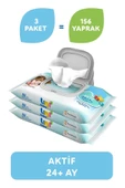 Uni Baby Aktif Islak Mendil 3x52 Adet - 2