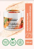 Elvons Scrub, Kayısı Parçacıklı Yüz, Vücut Peeling, Ölü Hücre Temizleme, Malik Asit, Glikolik Asit, 150 m - 1