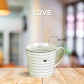 Tohana Porselen Kupa 400ML Love Serisi Desen4 - 1