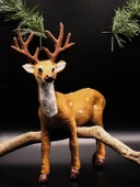 Waldern Yılbaşı Dekoratif 25 Cm Geyik Süs Rudolf thumbnail 2
