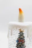 Waldern Premium Collection Dekoratif Işıklı Yılbaşı Süs Mum 24 cm thumbnail 4